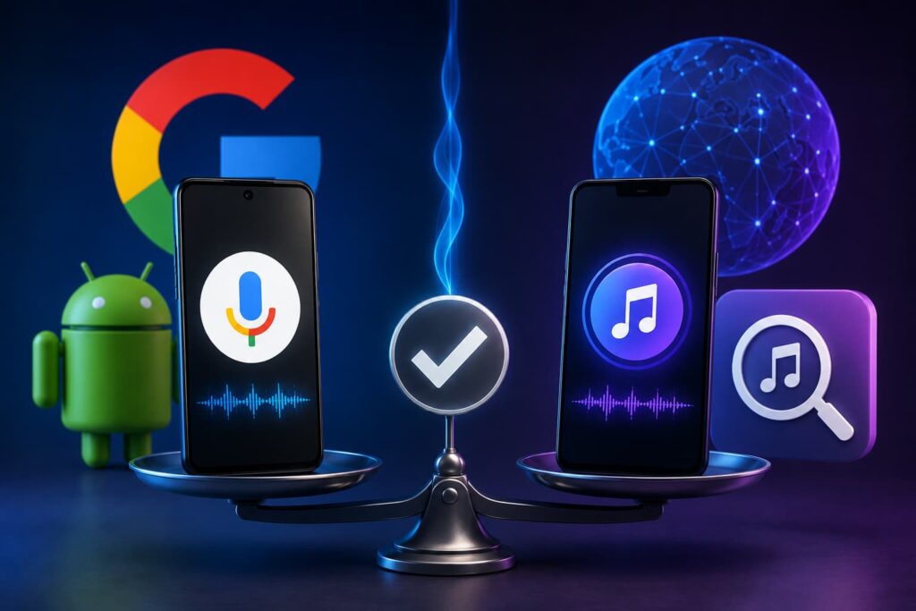 Fazit Google oder musik-erkennen.de