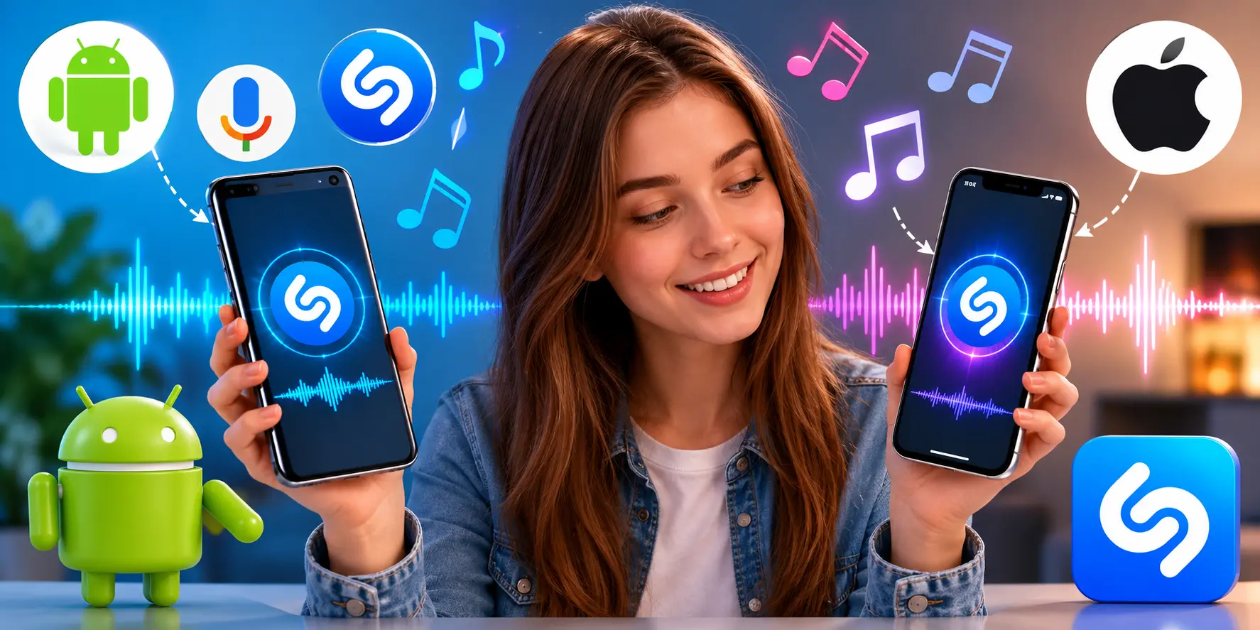 Musik erkennen mit dem Handy Android und iPhone im Vergleich