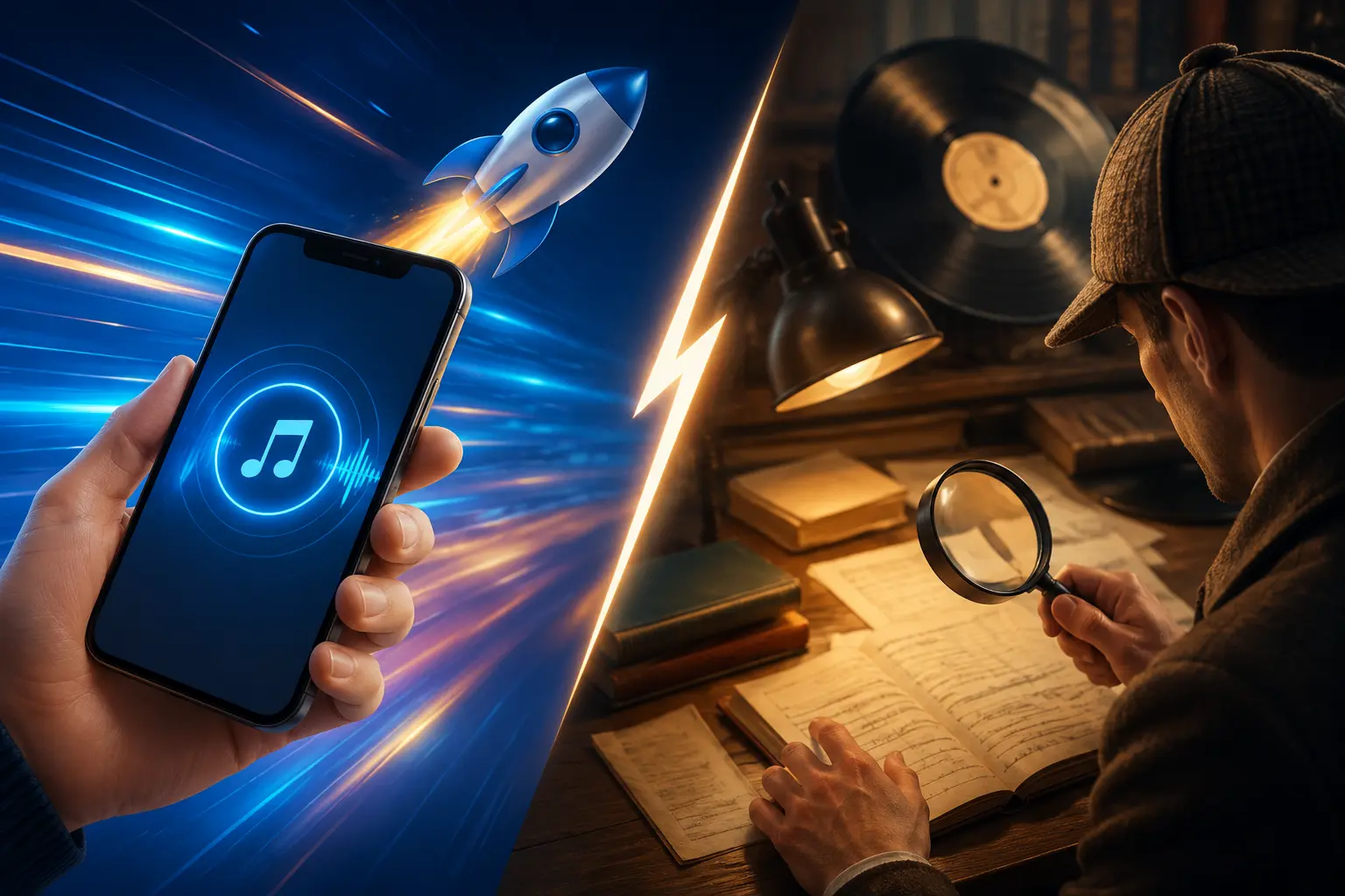 Musikerkennung online vs. klassische Suche – was ist schneller