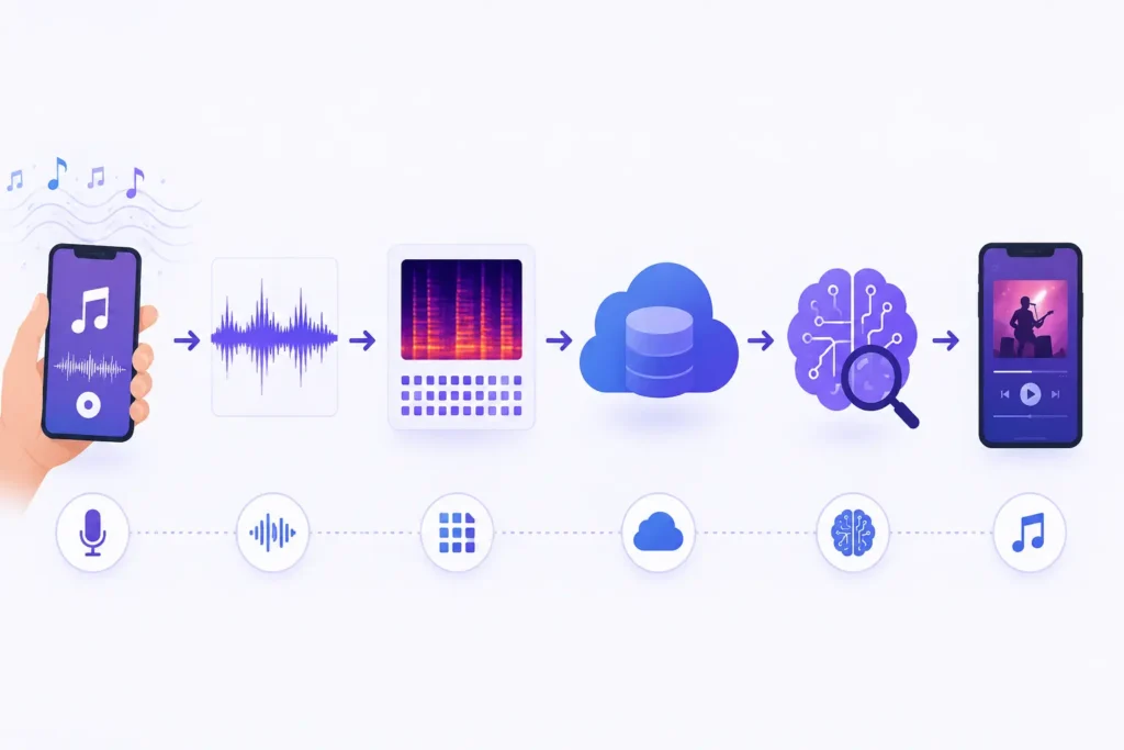 Musik erkennen online 3 Wie funktioniert das Erkennen von Musik online